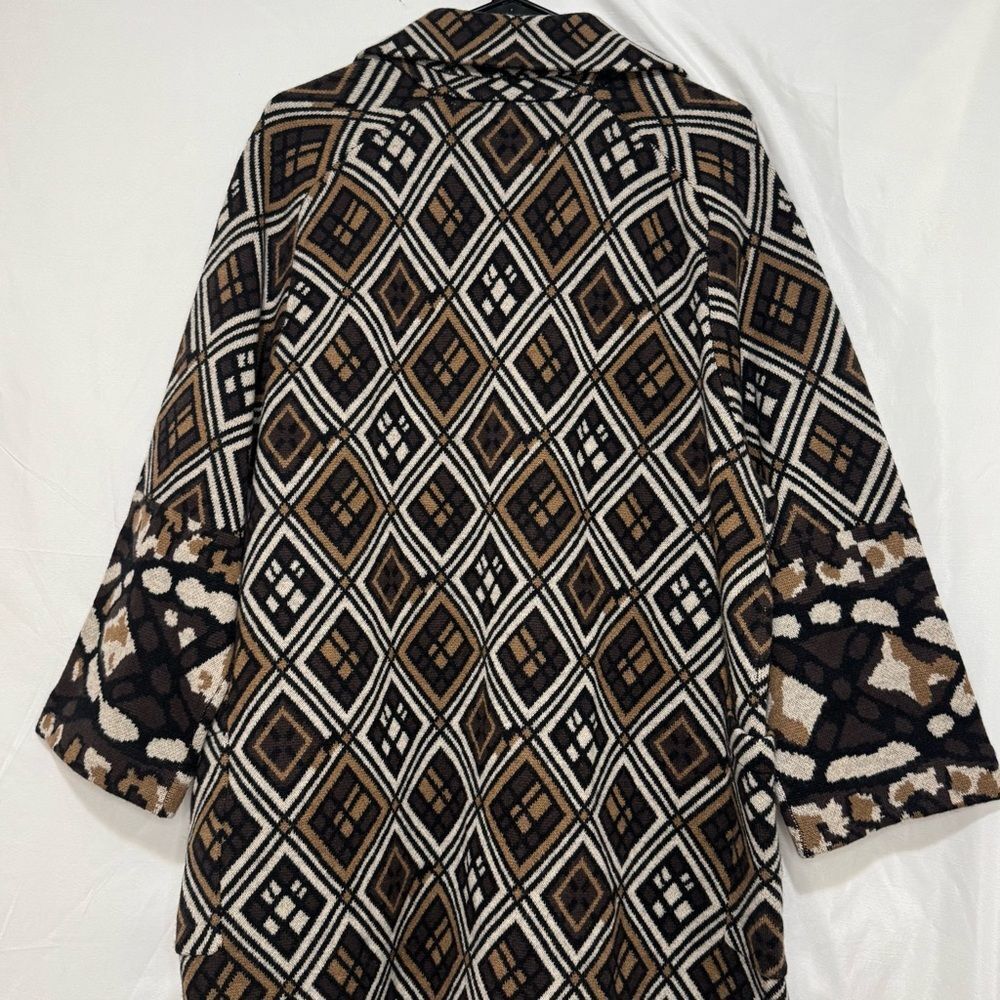 Anthropologie Geo Wool Sweater Coat 
Size S - Picture 7 of 8